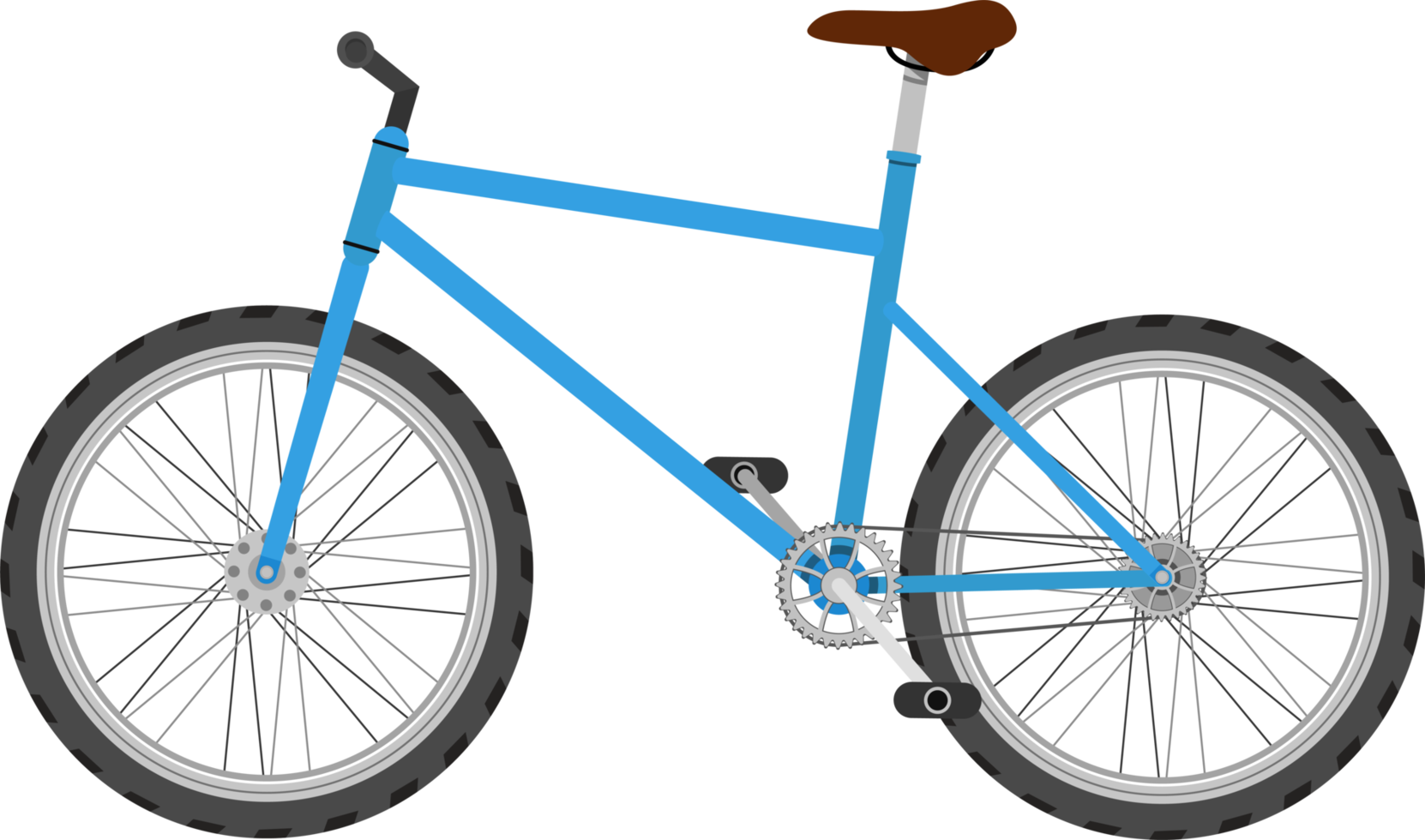 Bicycle clipart design illustration png