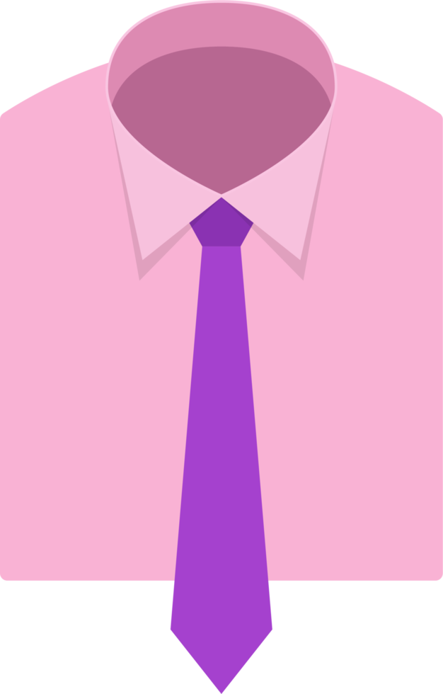 Neck tie clipart design illustration png