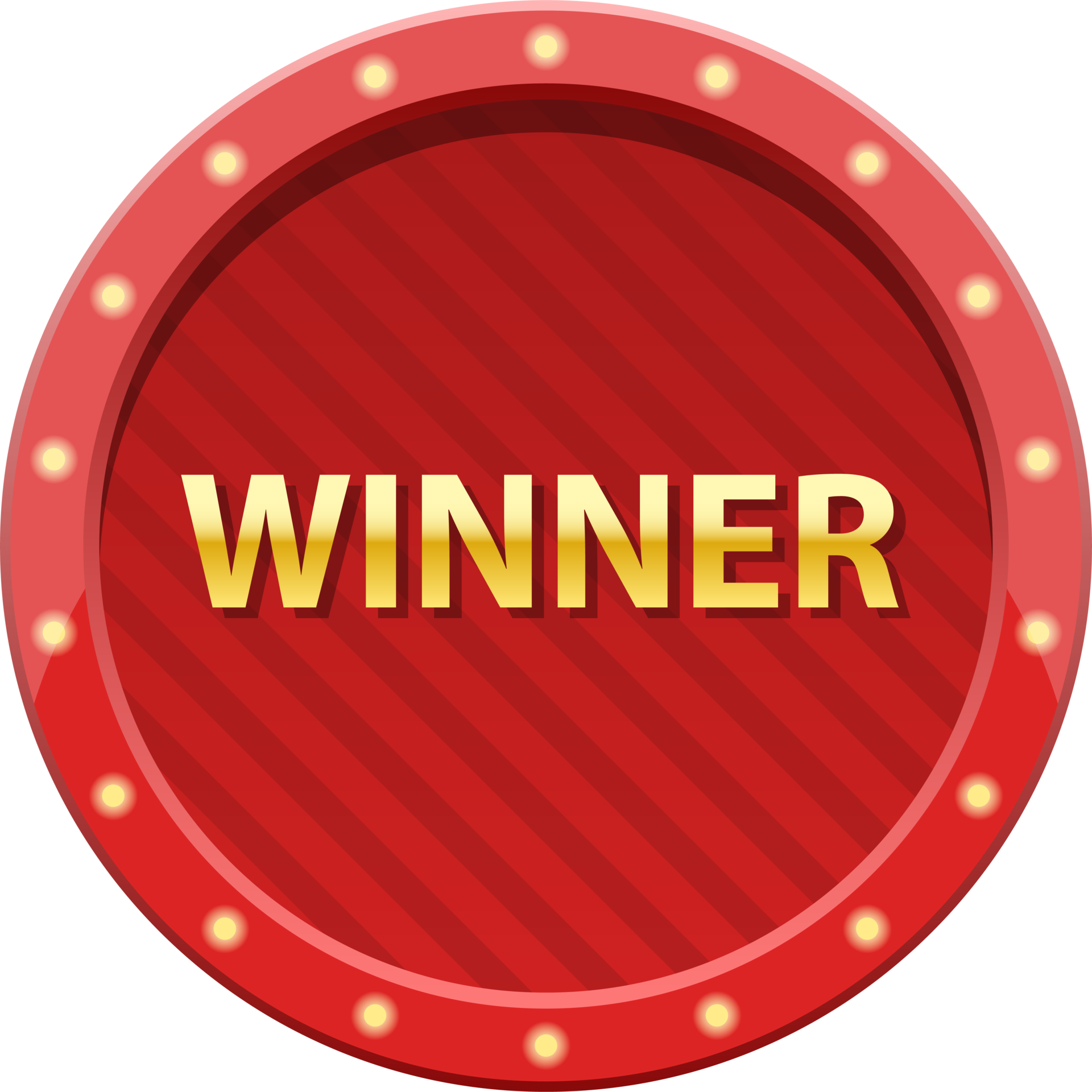 Winner sign clipart design illustration 9383687 PNG