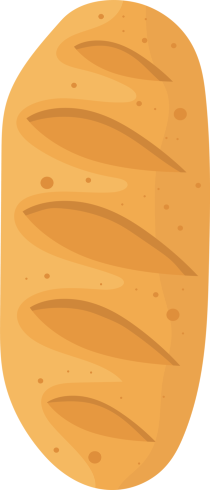 Fresh bread clipart design illustration png