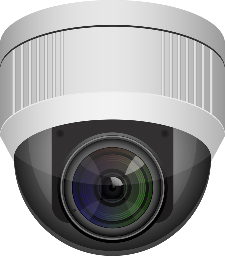 ilustração de design de clipart de câmera de vigilância png