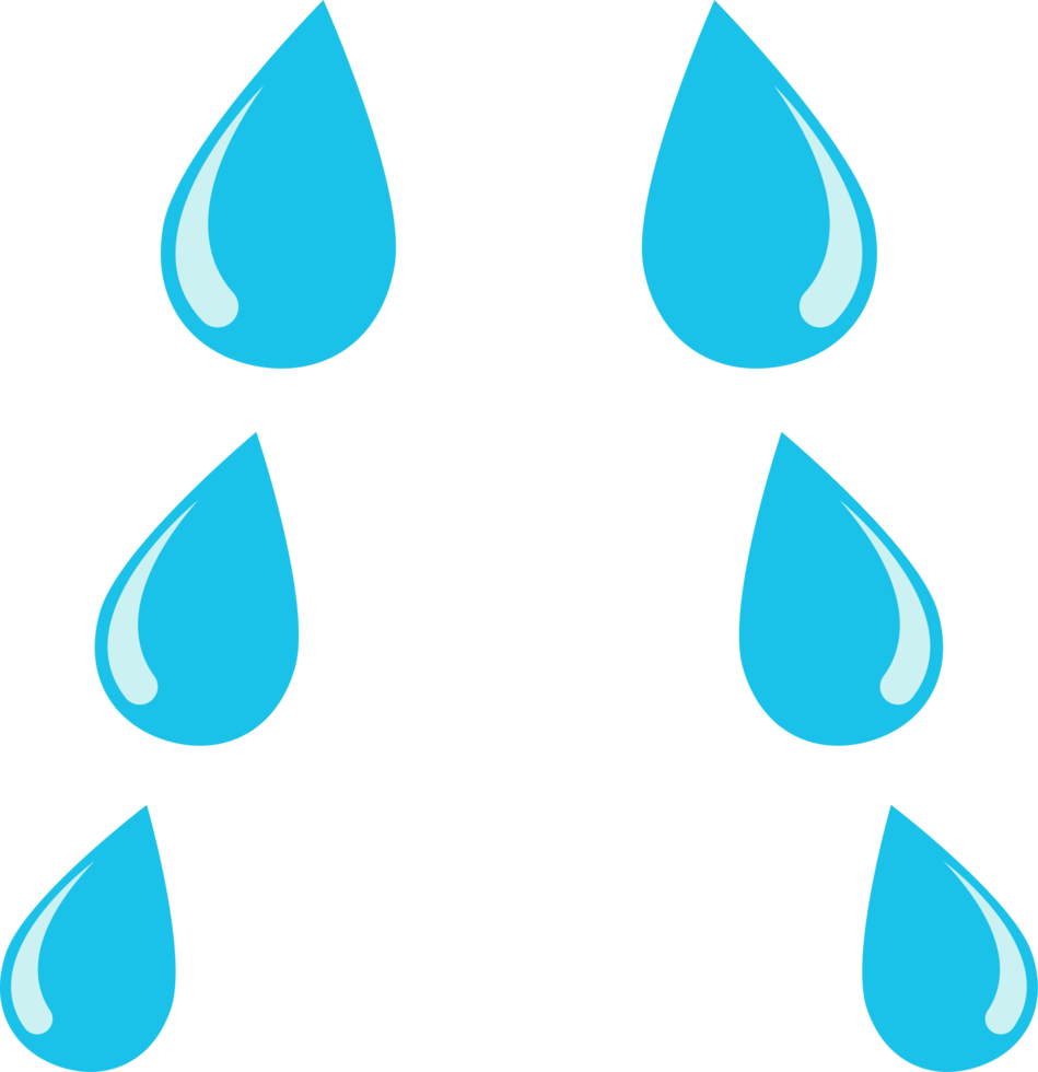 Tears clipart design illustration png