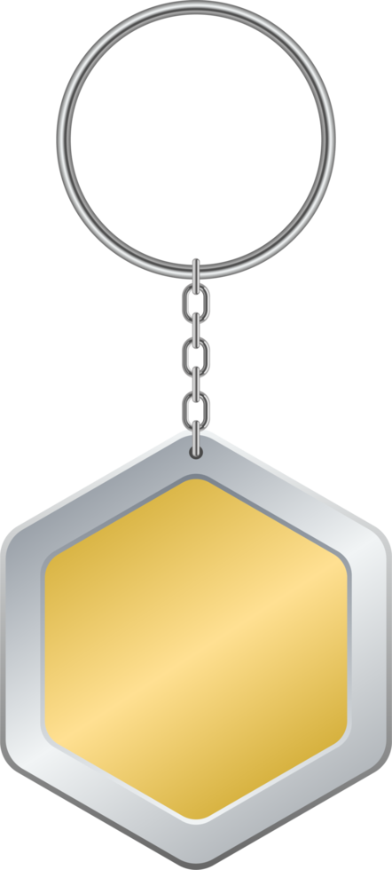 Key chain clipart design illustration png