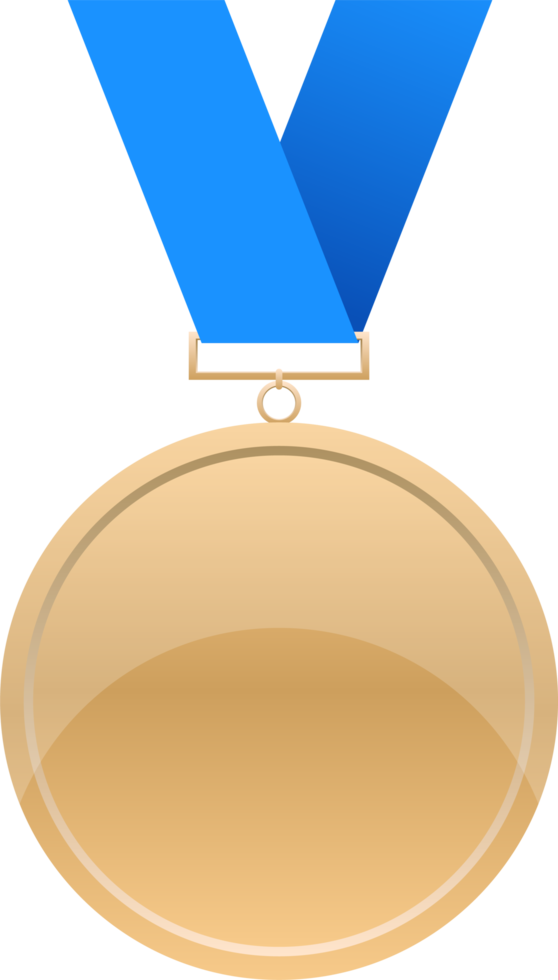 ilustração de design de clipart de medalha de vencedor png