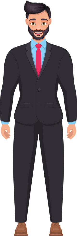 Businessman clipart design illustration png