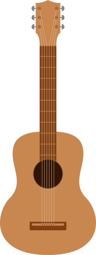 Guitar clipart design illustration png