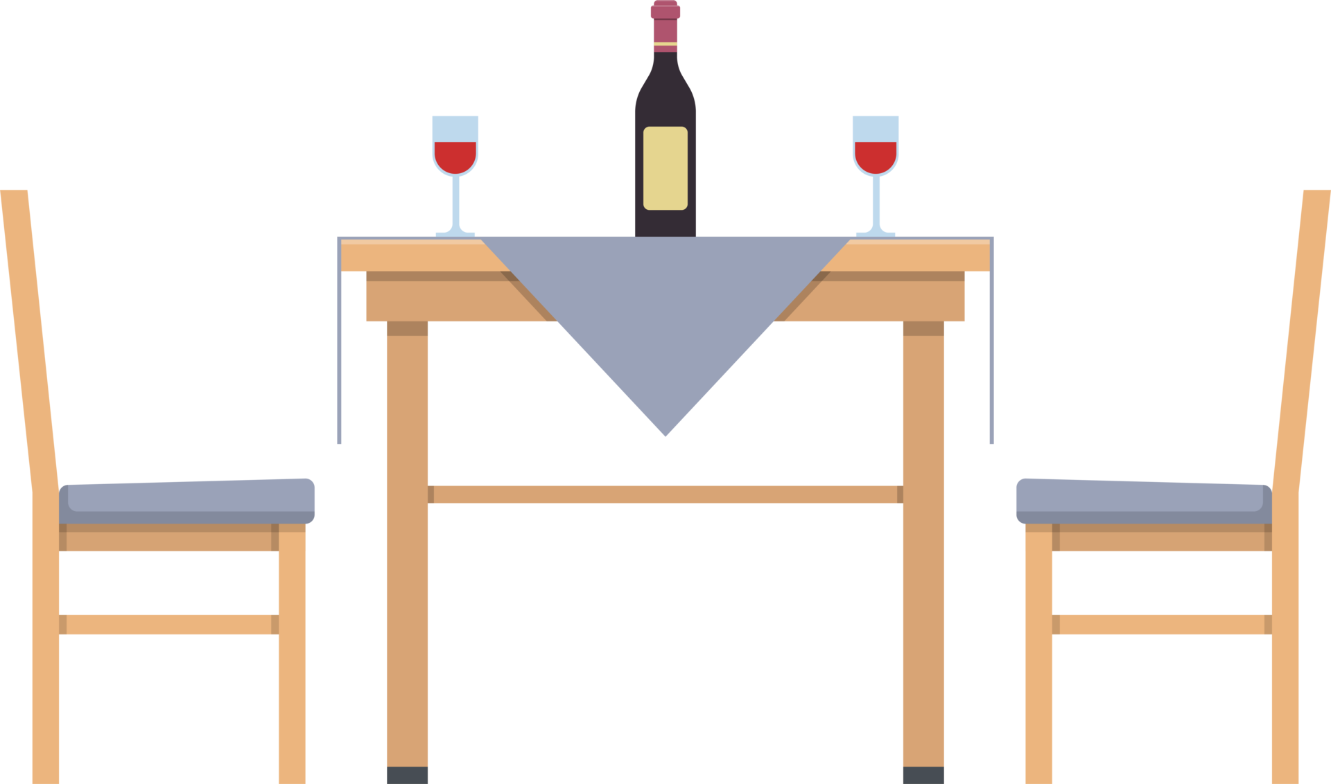 Free Dining table clipart design illustration 9384077 PNG with Transparent  Background