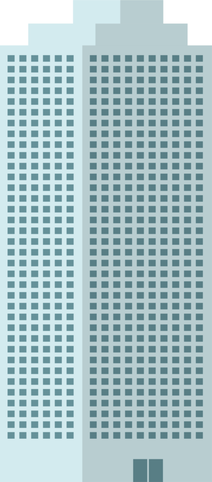 Skyscraper city buildings clipart design illustration png
