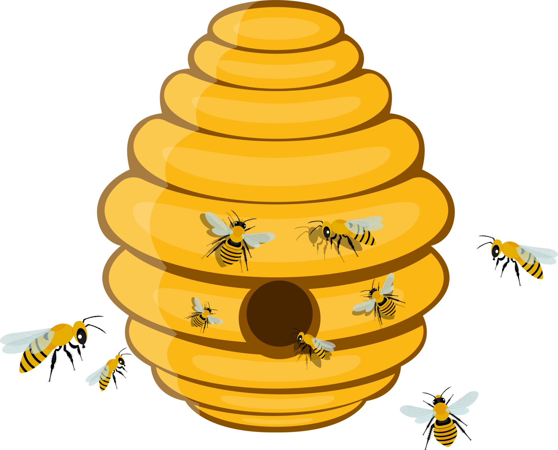 Clipart Bee Hives