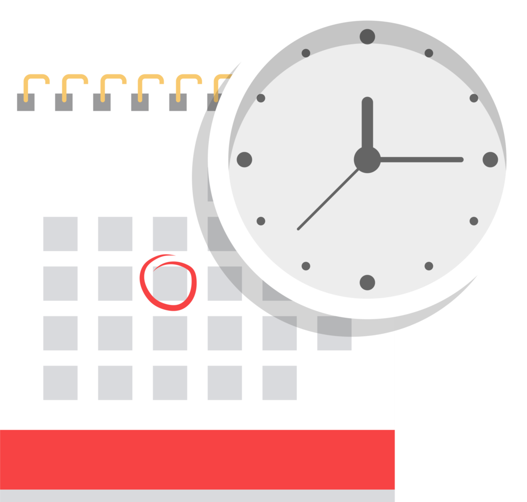 Calendar icon clipart design illustration png