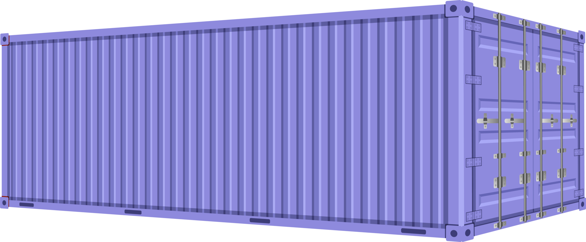 Cargo container clipart design illustration 9384199 PNG