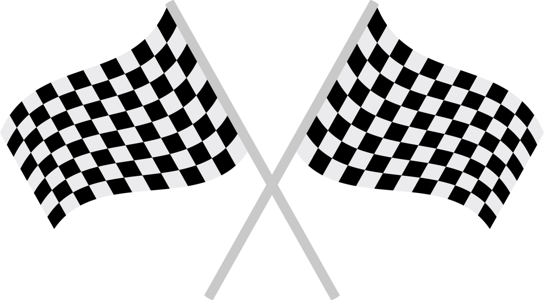 Racing flag clipart design illustration png