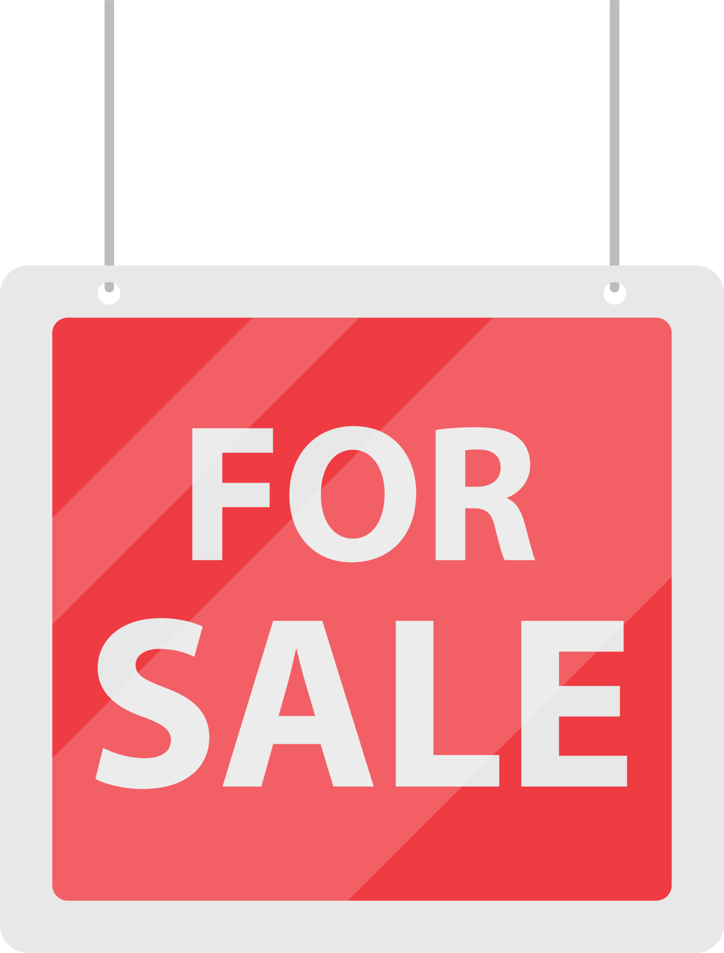 For sale house sign clipart design illustration 9384407 PNG