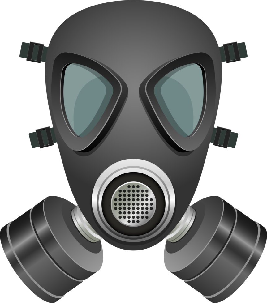 masque à gaz clipart conception illustration png