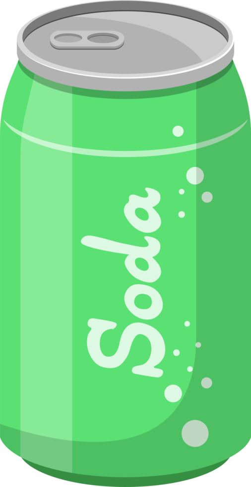 Soda can clipart design illustration png