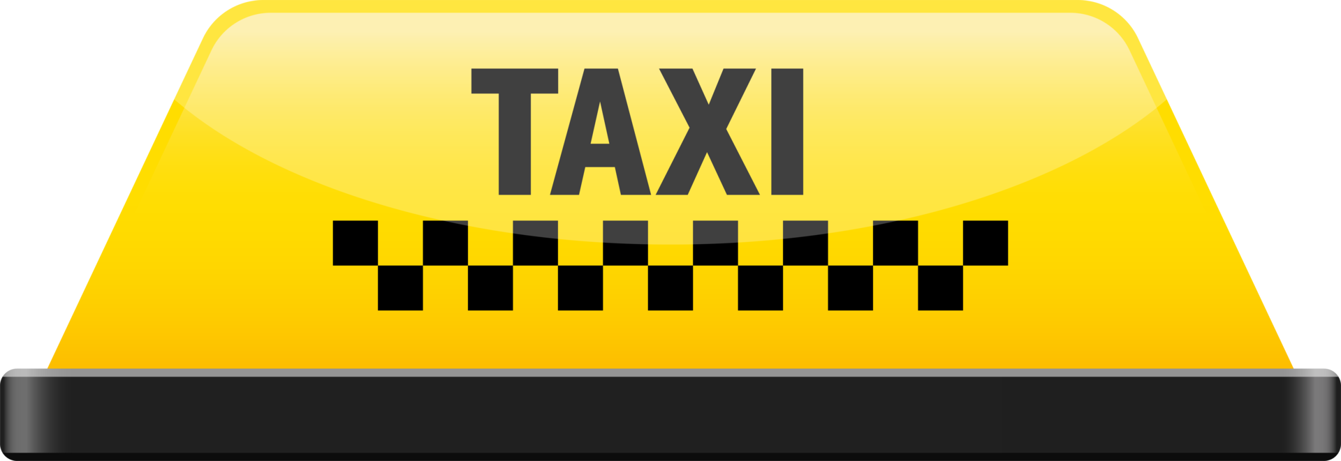 Ilustración de diseño de imágenes prediseñadas de señal de taxi png