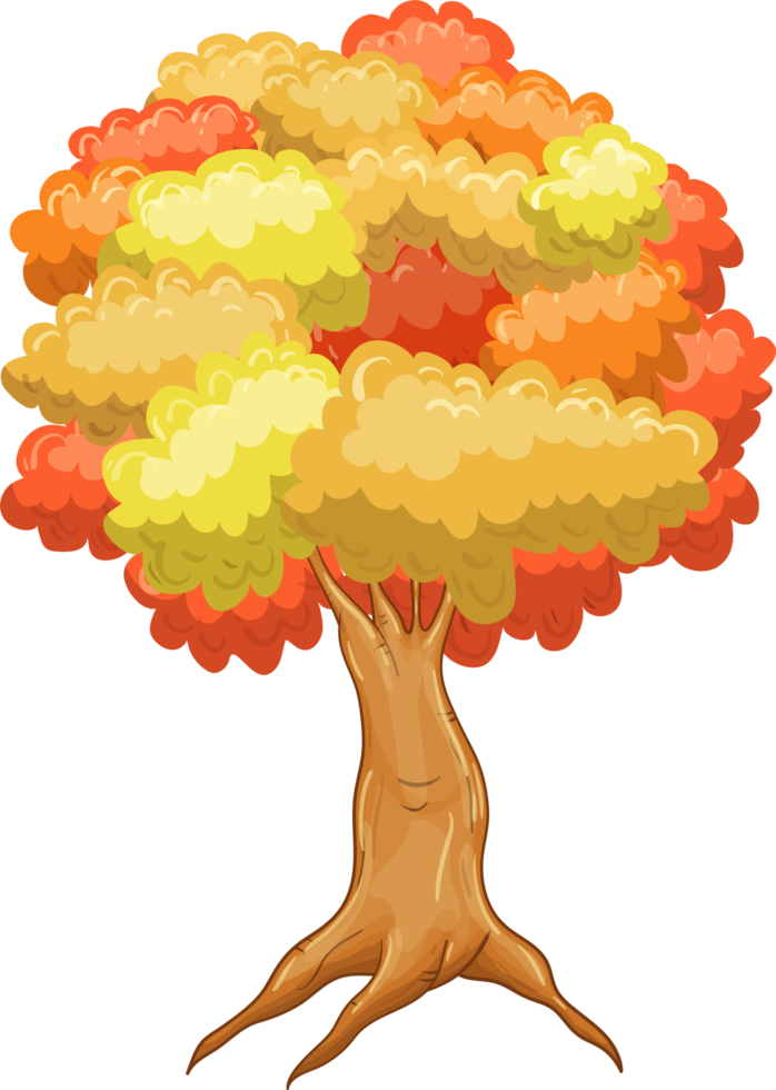 Tree clipart design illustration png