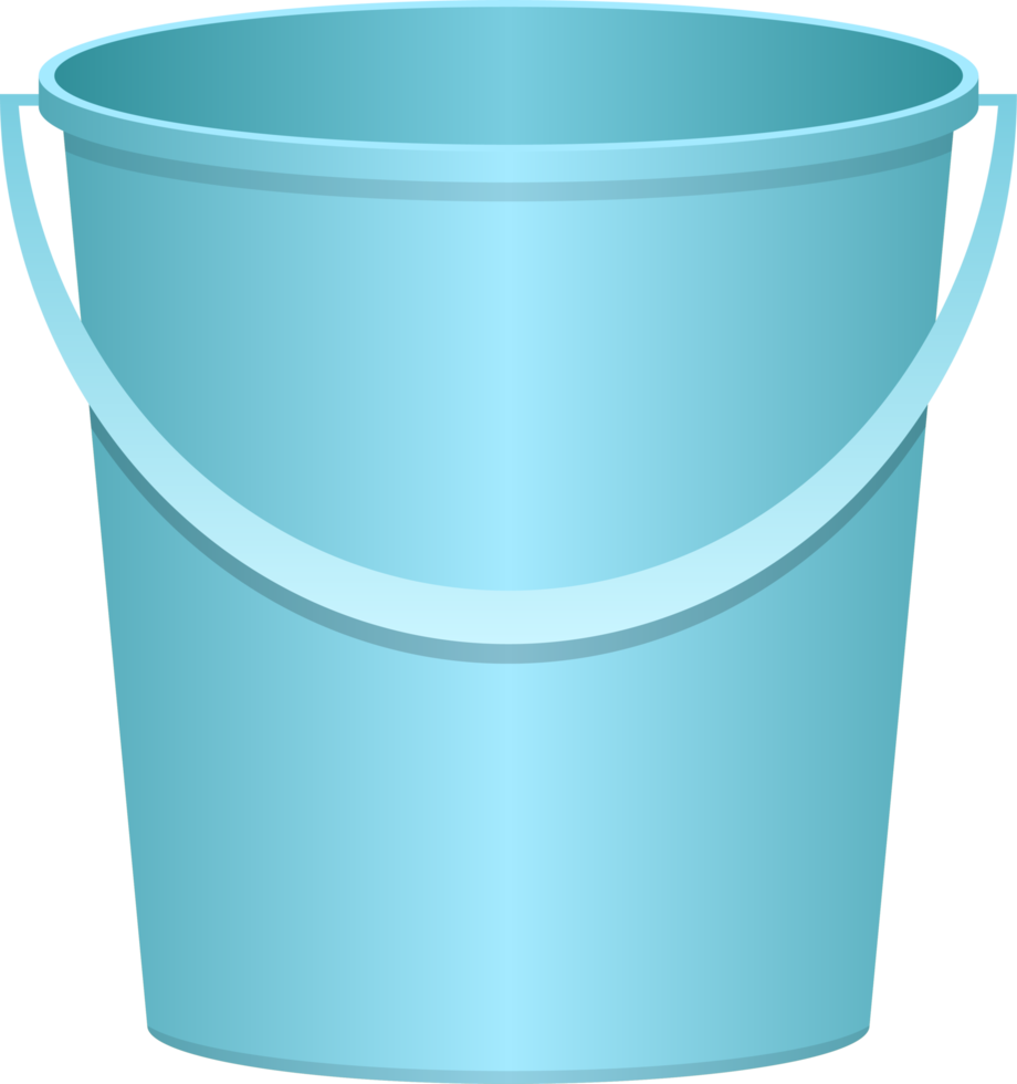 Realistic bucket clipart design illustration 9384576 PNG