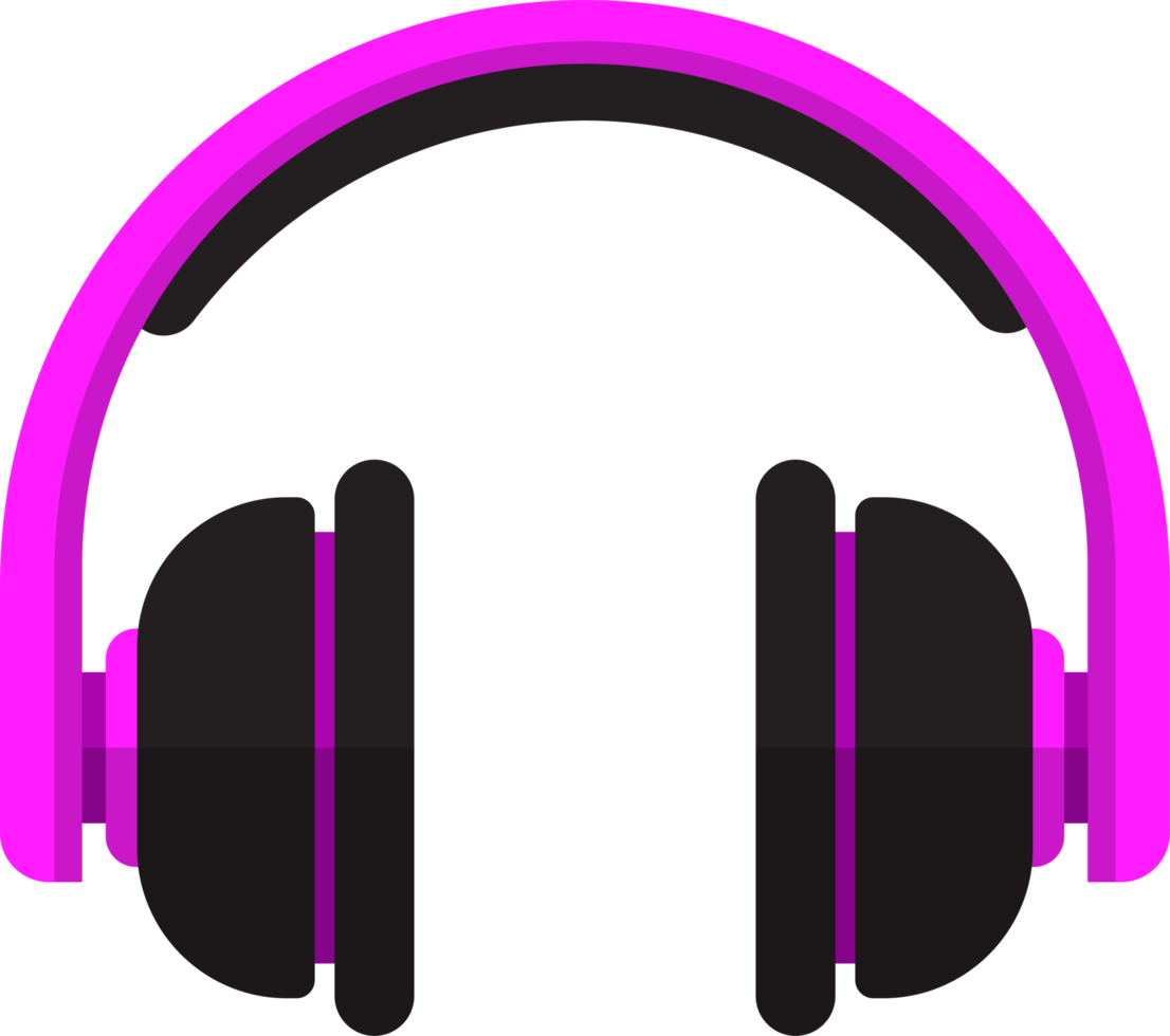 Headphones clipart design illustartion png