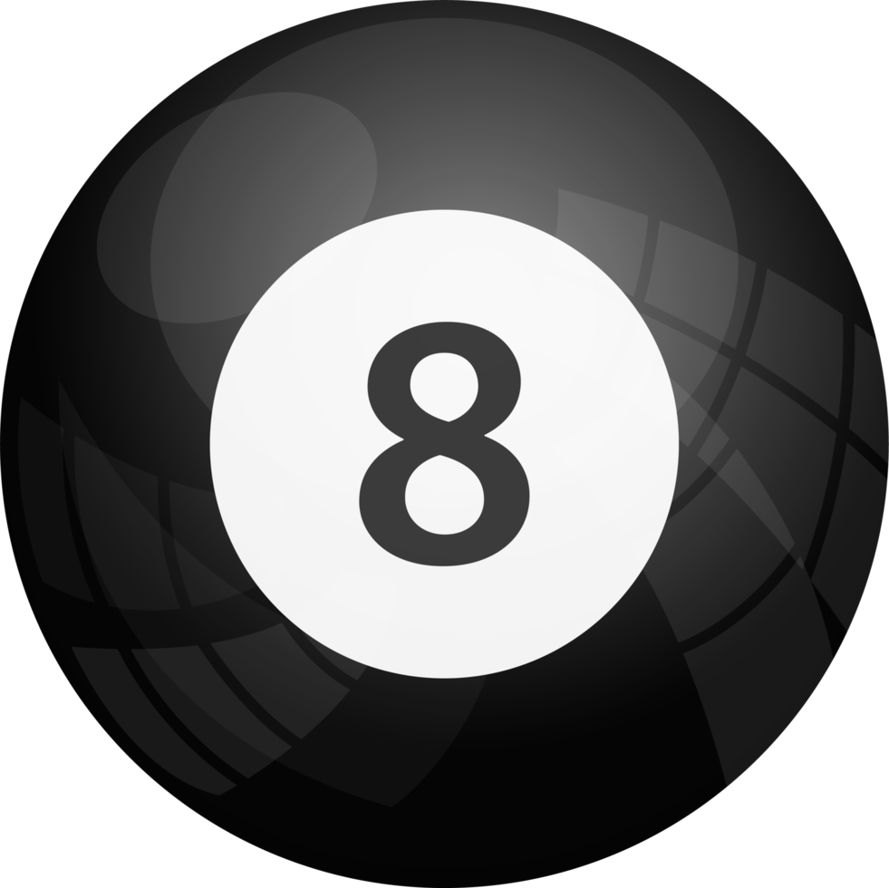 8 Is The Eight Pool Ball On A Table Background, 3d Illustration Of Black Billiard  Ball With Number 8 And White Glitter Ball In Background On Bluish, Hd  Photography Photo, Ball Background