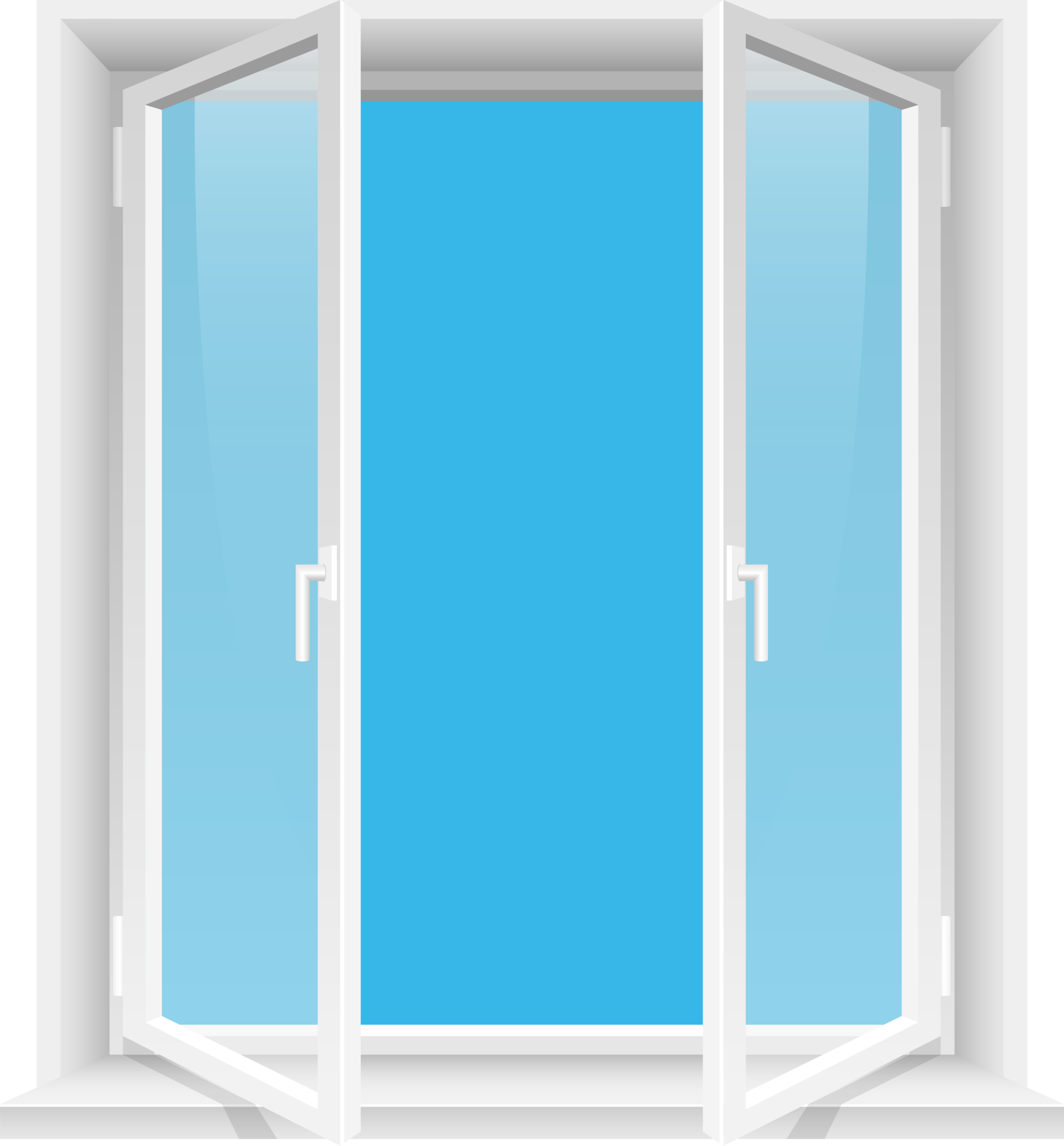 Transparent Windows And Sunny Sky Clipart Design Illu vrogue.co