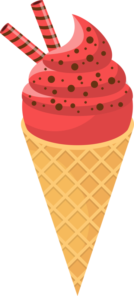 Ice cream clipart design illustration png