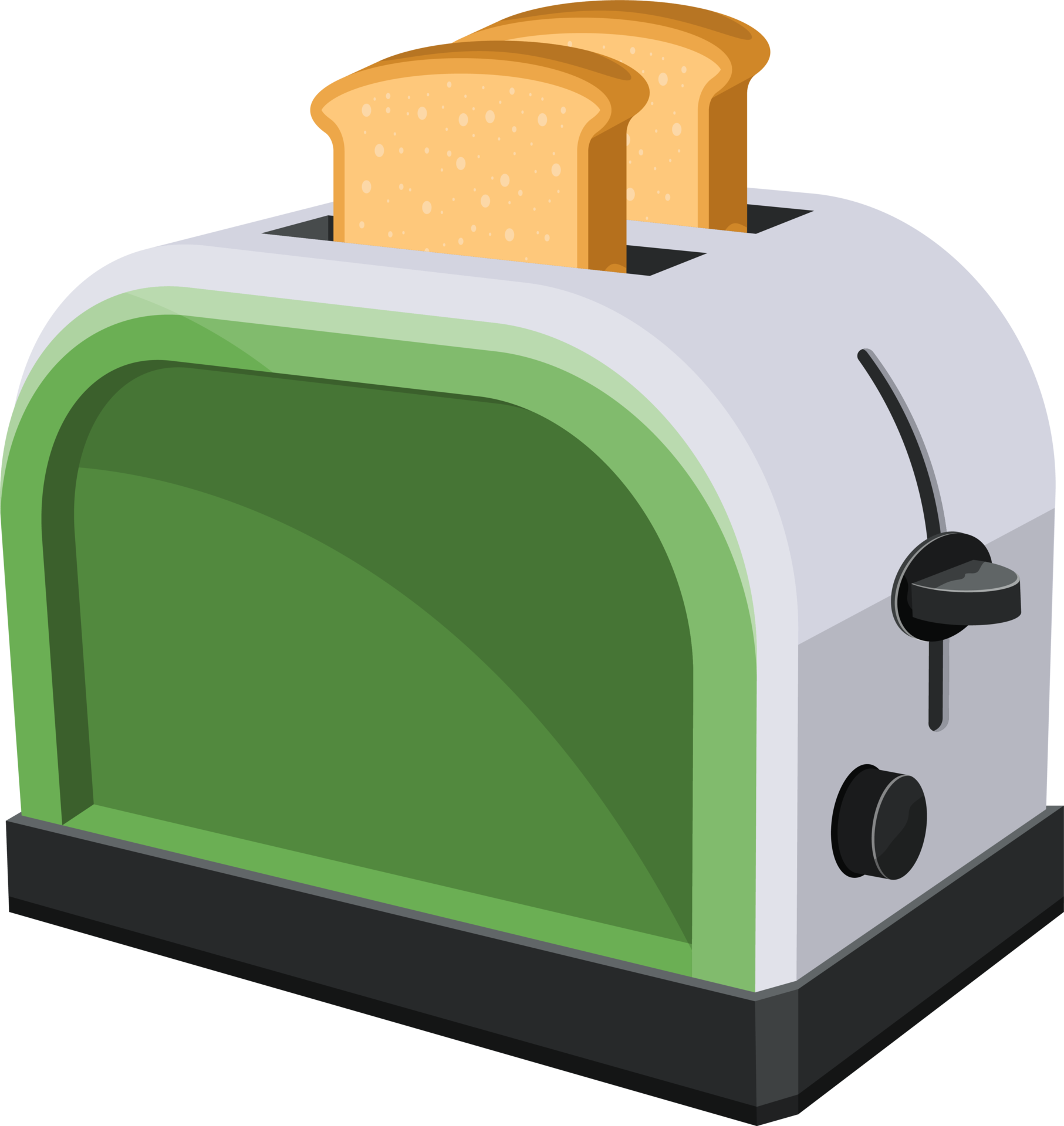 Bread toaster clipart design illustration 9384732 PNG