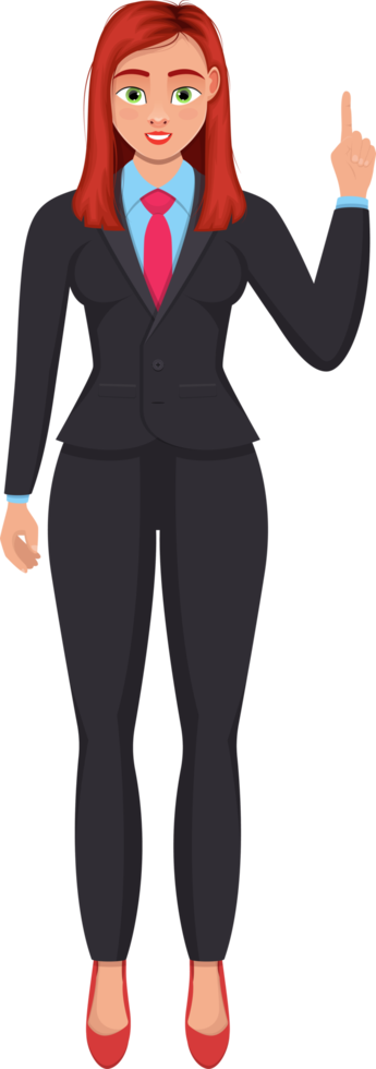 mujer de negocios clipart diseño ilustración png