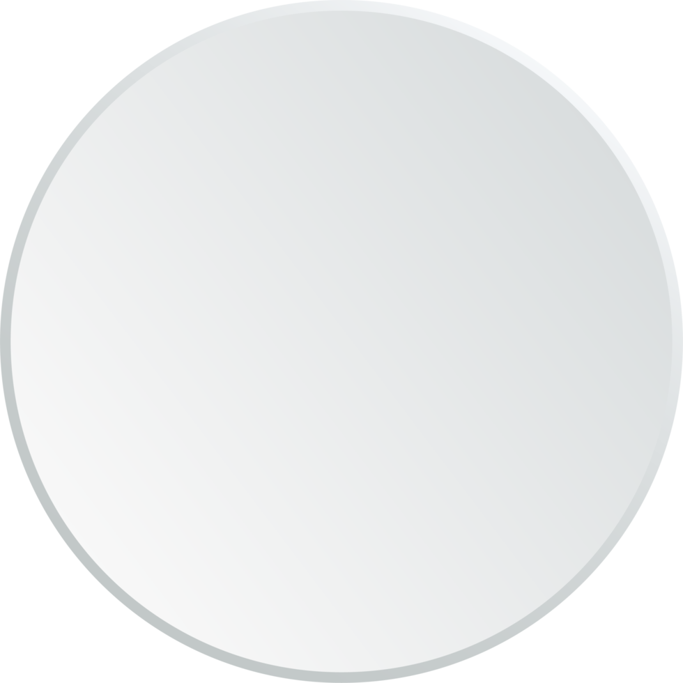 White blank buttons clipart design illustration png