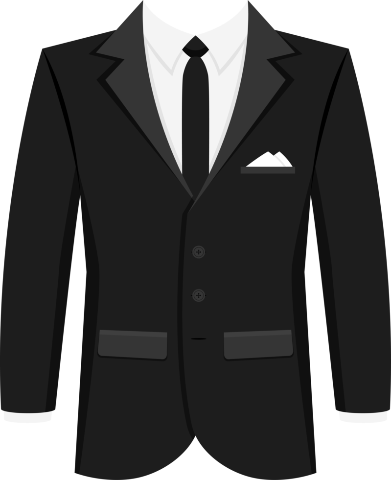 Tuxedo clipart design illustration png