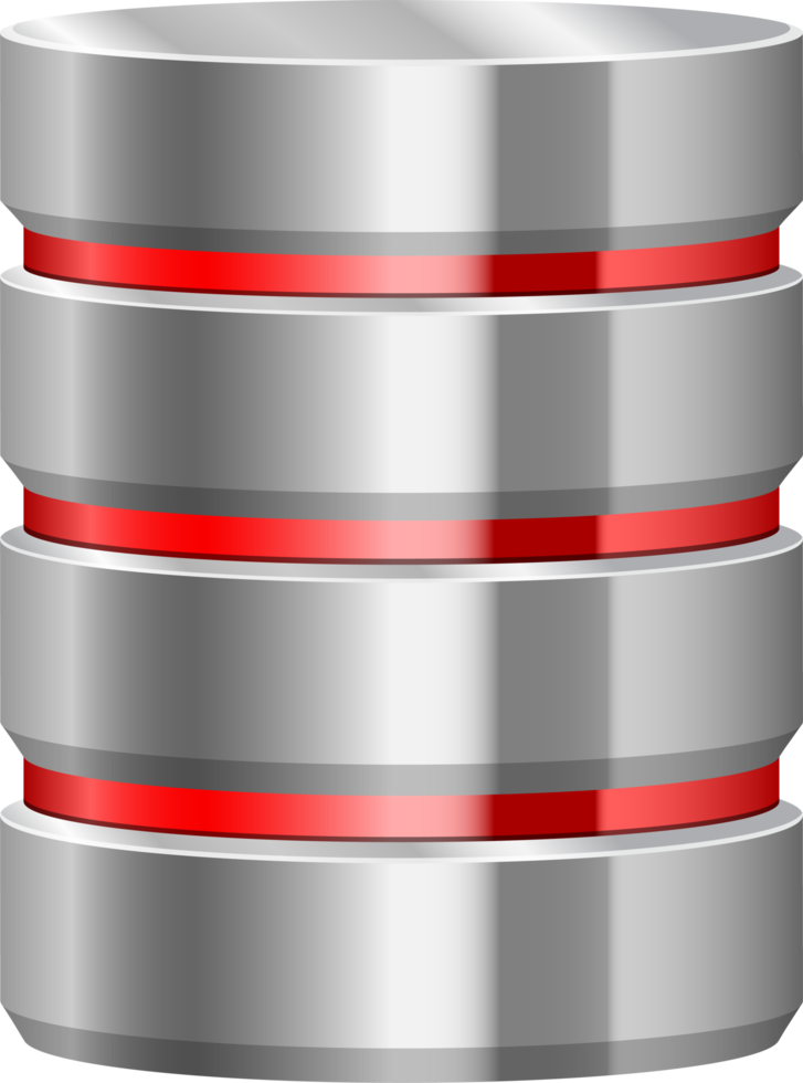 Data server clipart design illustration png