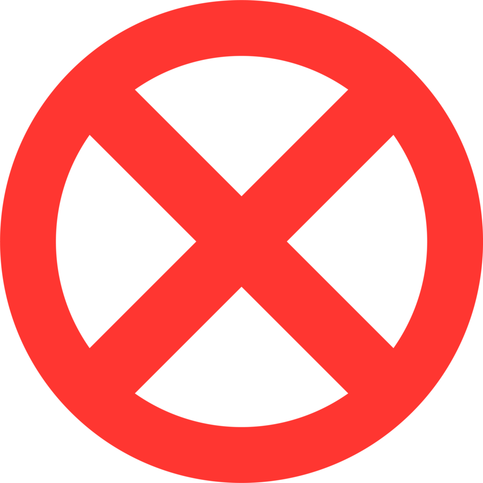 prohibición signo clipart diseño ilustración png
