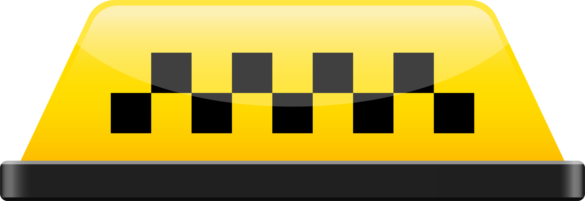 Taxi sign clipart design illustration png