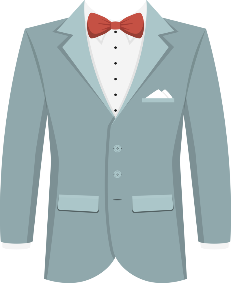 Tuxedo clipart design illustration png