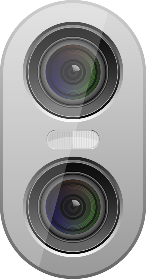 smartphone terug camera clipart ontwerp illustratie png