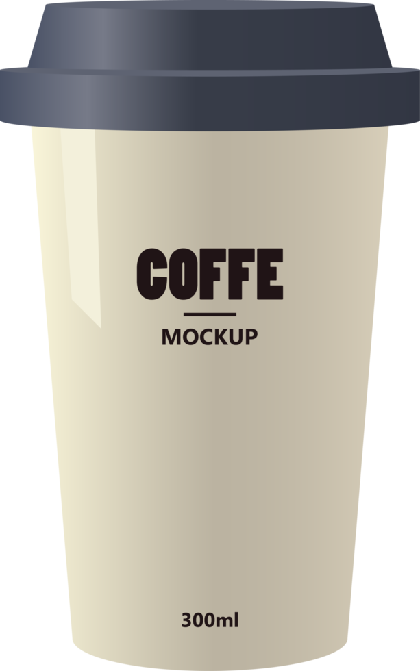 Coffee cup clipart design illustration png