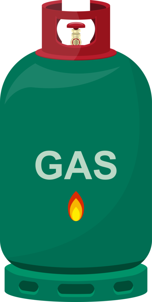 ilustración de diseño de imágenes prediseñadas de tanque de gas png