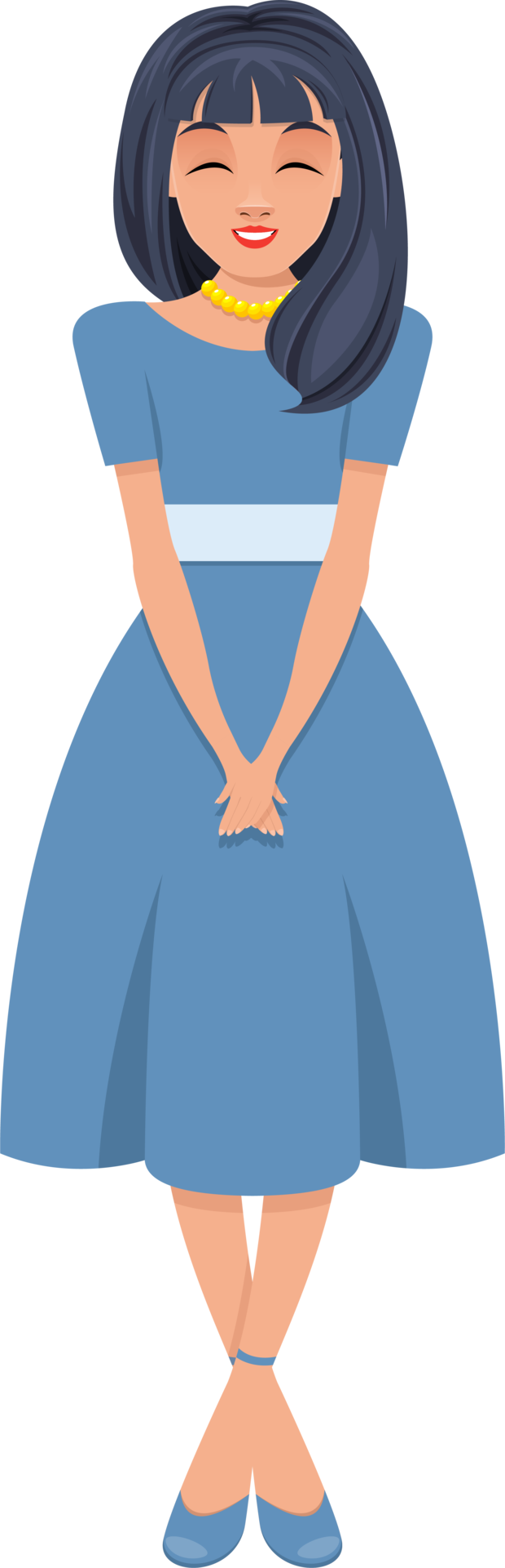 Woman expression clipart design illustration 9385051 PNG