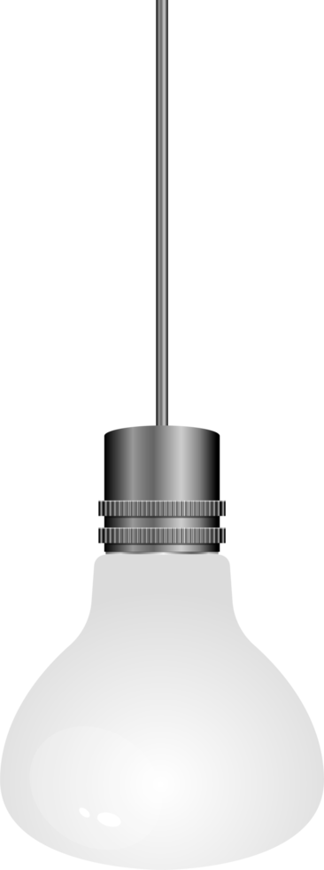 ampoule réaliste clipart design illustration png