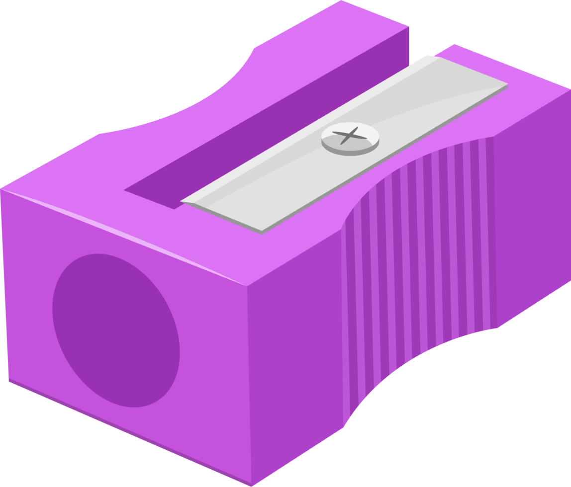 Pencil sharpener clipart design illustration png