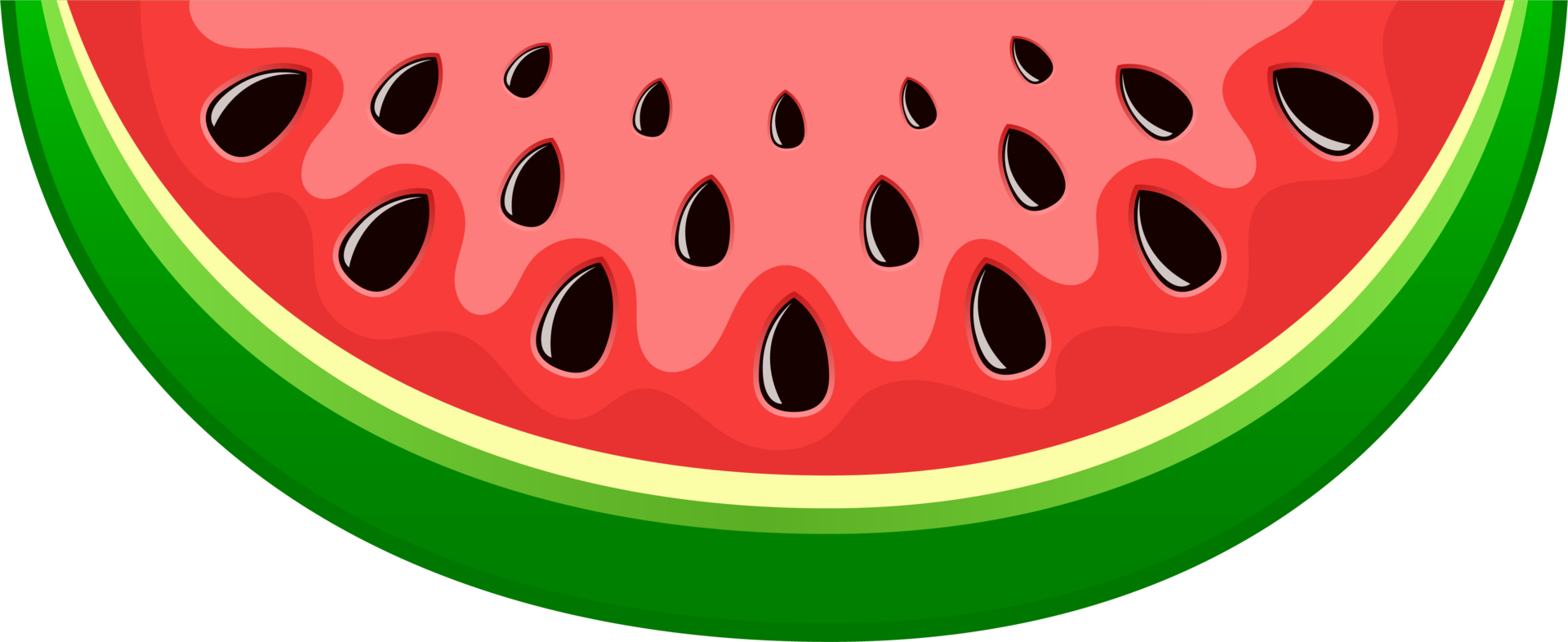 Watermelon clipart design illustration png