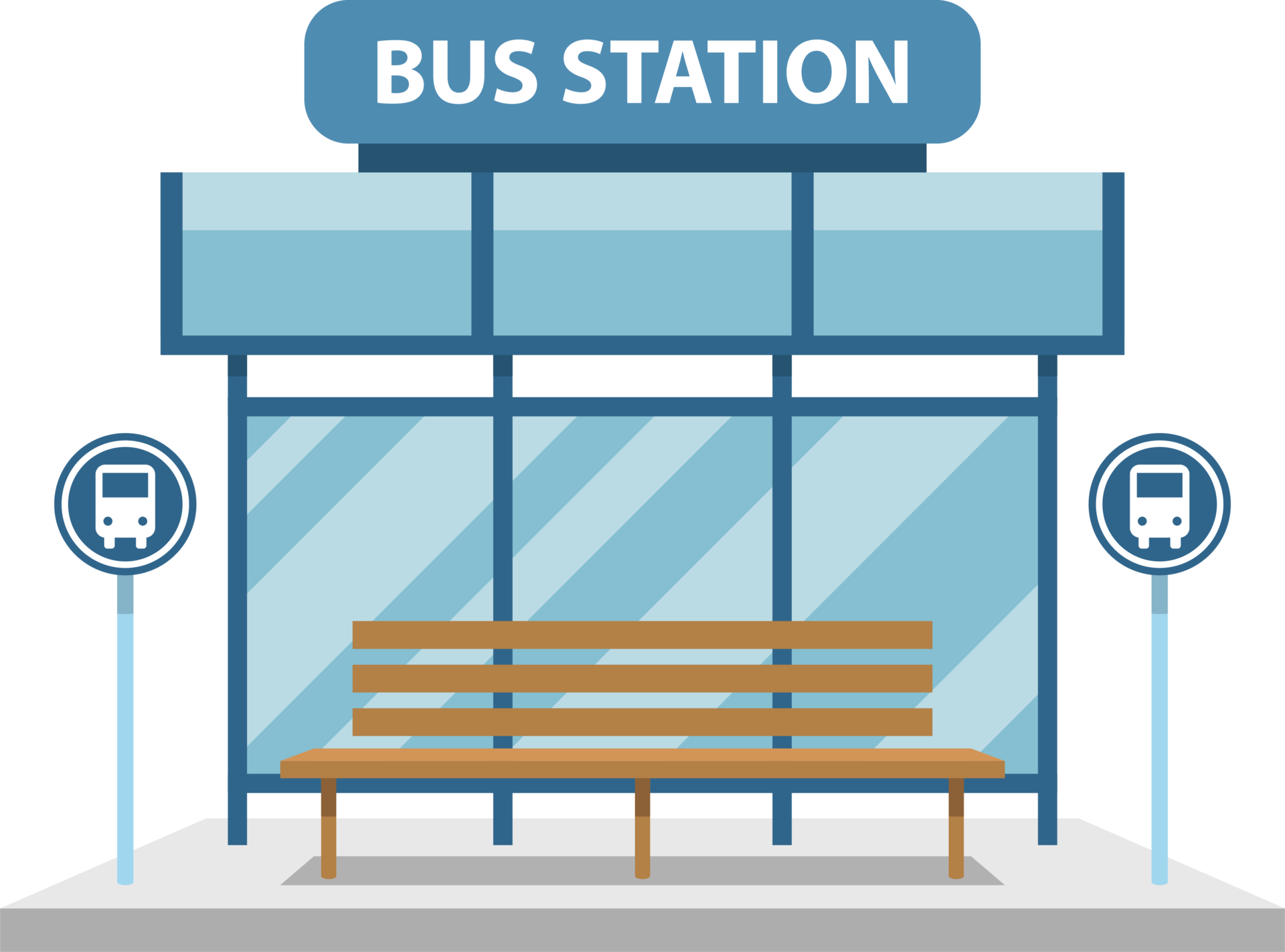Bus clipart design illustration 9385147 PNG