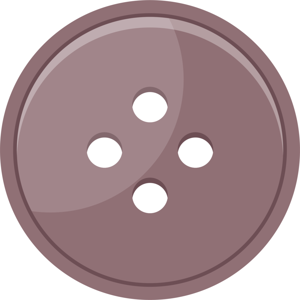 Clothes button clipart design illustration png