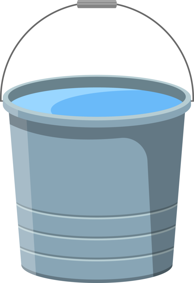 Bucket clipart design illustration png