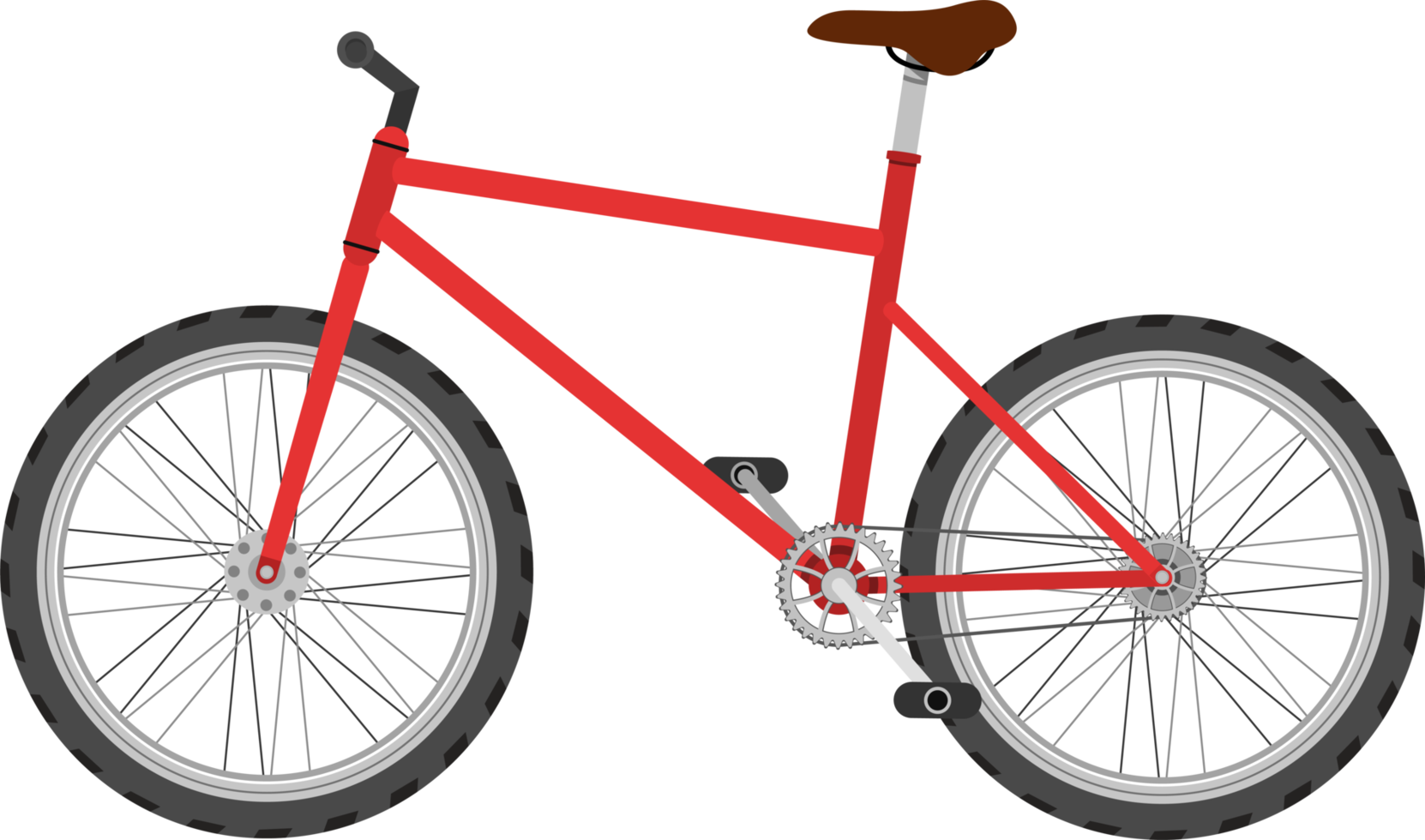 Bicycle clipart design illustration png