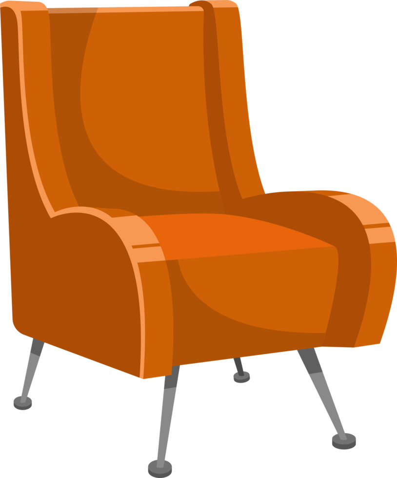 hermoso sillón clipart diseño ilustración png
