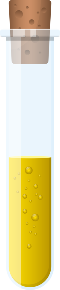 Laboratory chemical flasks clipart design illustration png