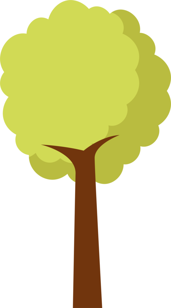 Tree clipart design illustration png