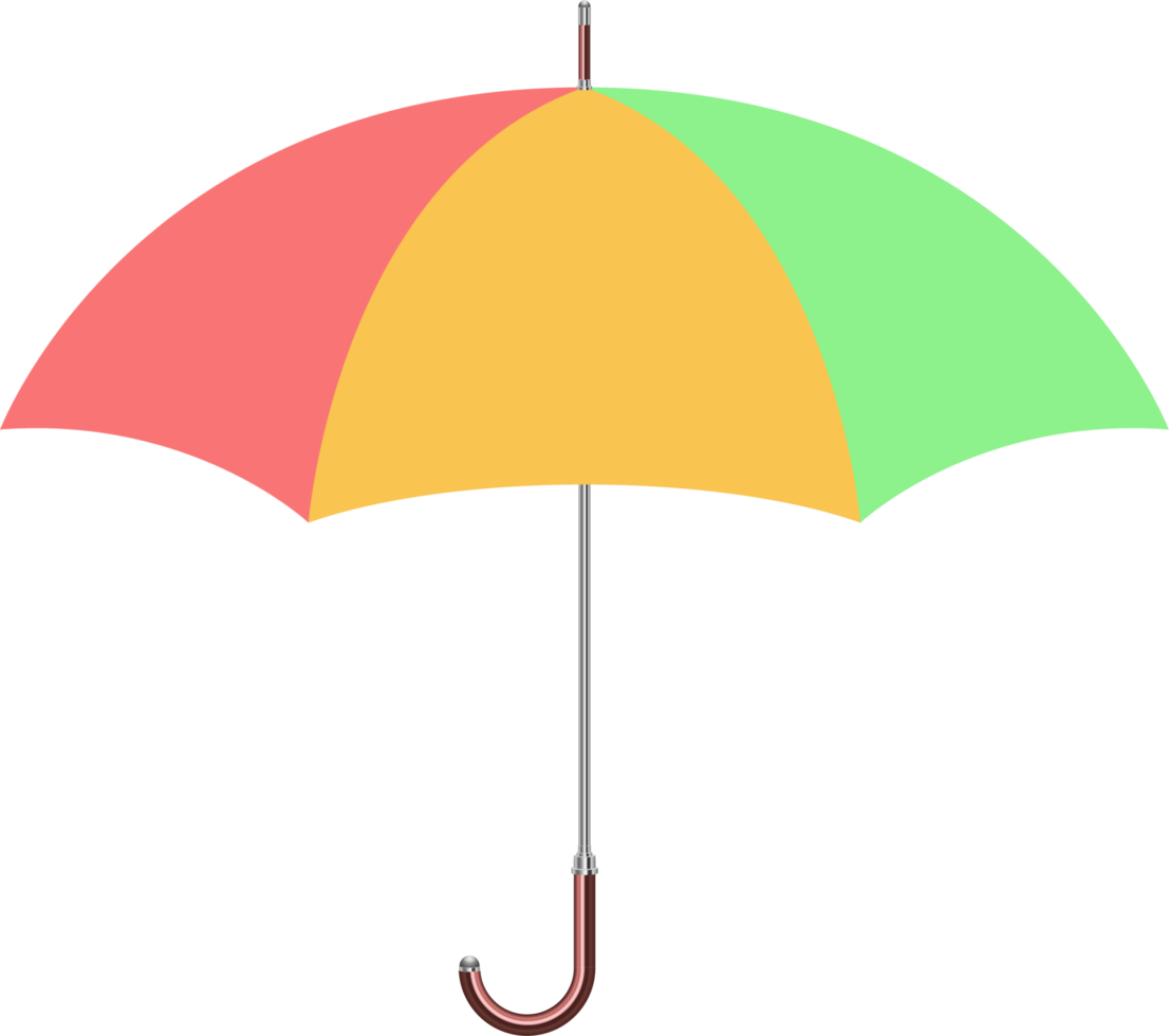 ilustração de design de clipart de guarda-chuva png