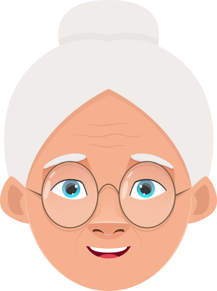 anciana clipart diseño ilustración png